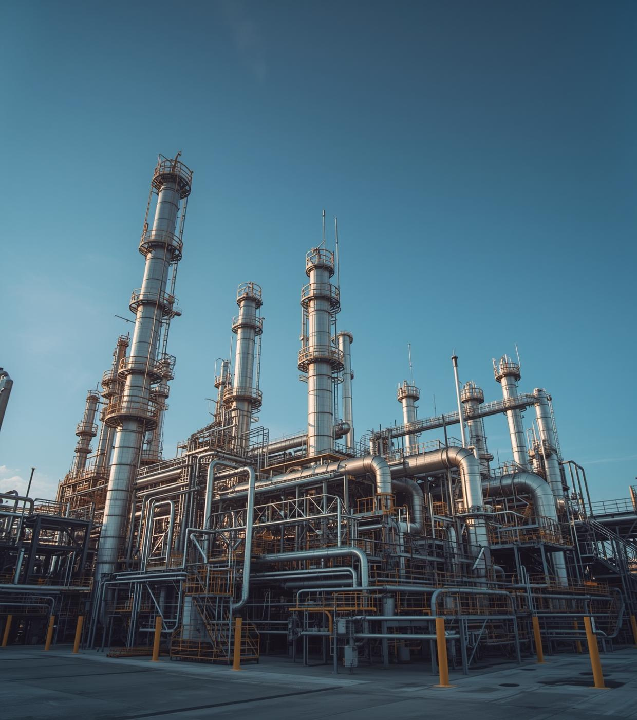 Refinery and industrial fuel infrastructure